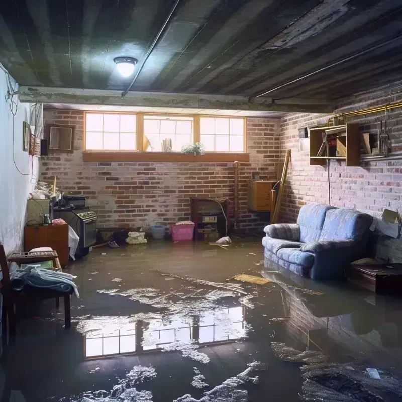 Flooded Basement Cleanup in Shawneetown, IL